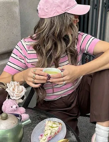 Tricou SHEIN, roz