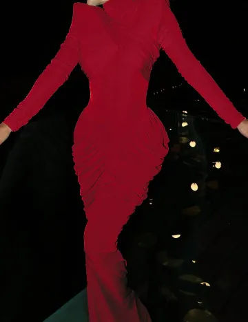 Rochie lunga SHEIN, rosu