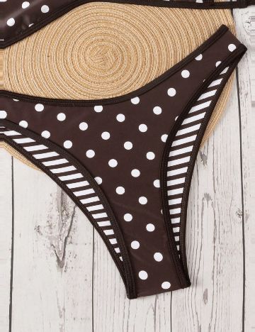Costum de baie SHEIN, maro