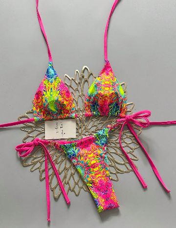 Costum de baie SHEIN, mix culori