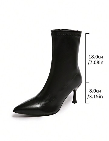 Botine SHEIN, negru