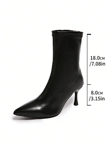 Botine SHEIN, negru