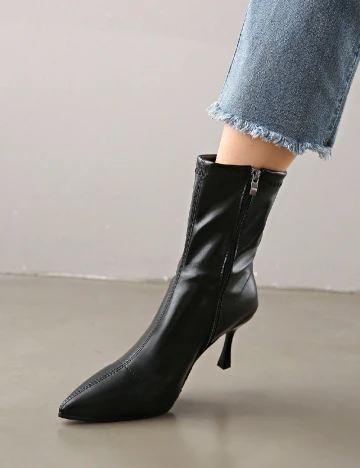 Botine SHEIN, negru