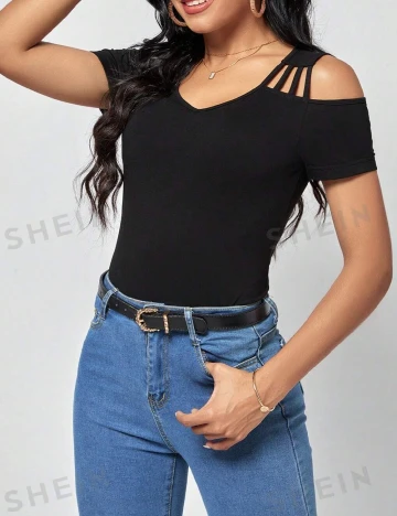 Tricou SHEIN, negru