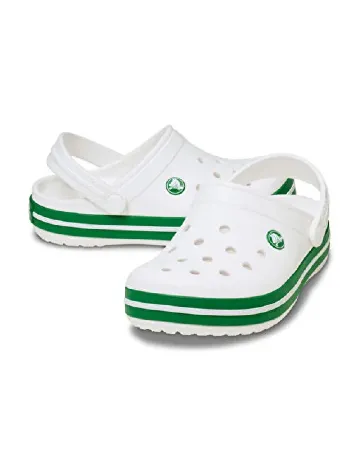 Saboti Crocs, alb