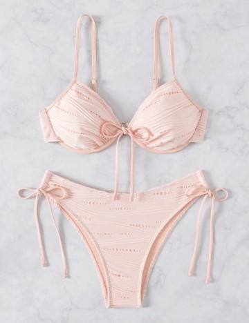 Costum de baie SHEIN, roz