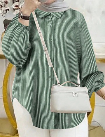 Camasa SHEIN, verde