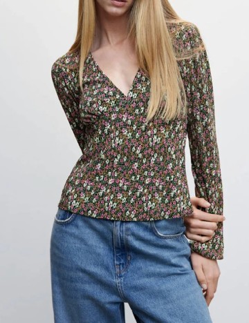 Bluza Mango, floral print