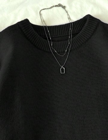Bluza SHEIN, negru