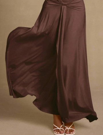 Rochie lunga SHEIN, maro