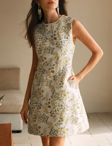 Rochie scurta Anewsta, floral print