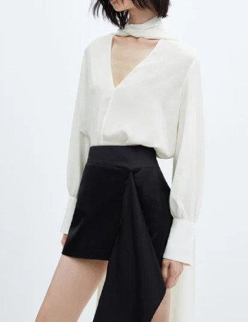 Bluza Mango, alb