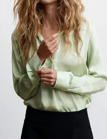 Bluza Mango, verde