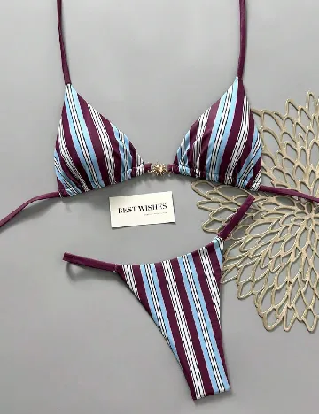 Costum de baie SHEIN, albastru