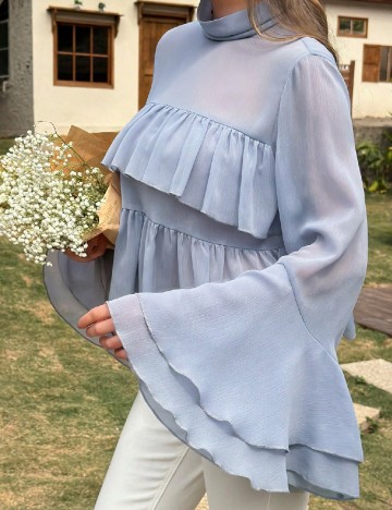 Bluza SHEIN, albastru