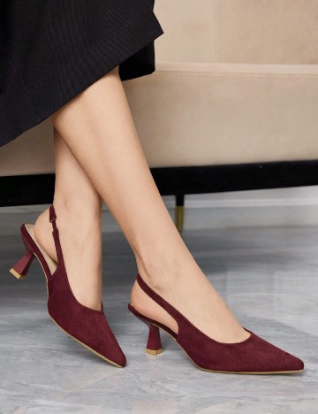 Pantofi SHEIN, grena