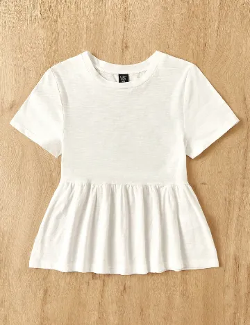 Tricou SHEIN CURVE, alb
