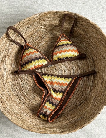 Costum de baie SHEIN, mix culori