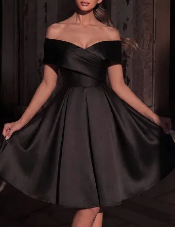 Rochie scurta Faeriesty, negru