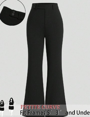 Pantaloni SHEIN CURVE, negru