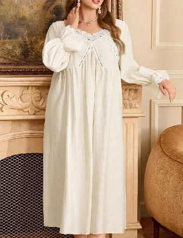 Rochie de noapte SHEIN CURVE, bej