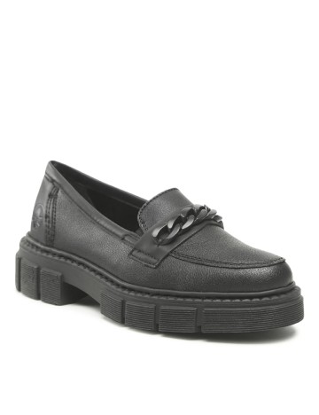 Mocasini Rieker, negru