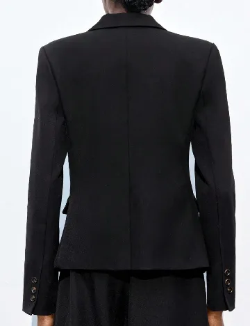 Sacou SHEIN, negru