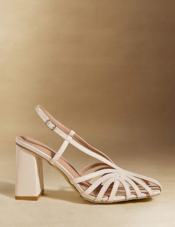 Pantofi SHEIN, crem