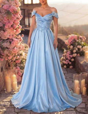 Rochie lunga SHEIN, albastru