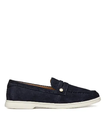 Mocasini GEOX, bleumarin inchis