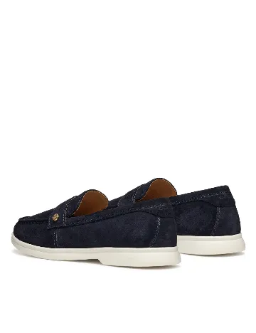 Mocasini GEOX, bleumarin inchis
