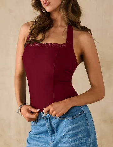 Top SHEIN, rosu