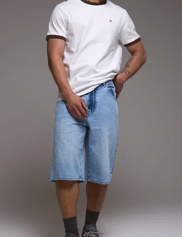 Pantaloni scurti Musero, albastru