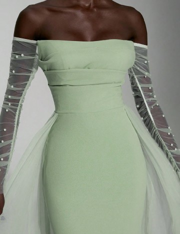 Rochie lunga SHEIN, verde