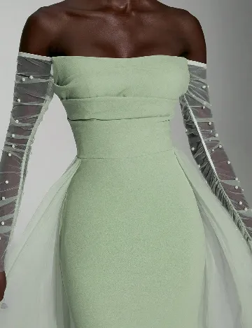 Rochie lunga SHEIN, verde