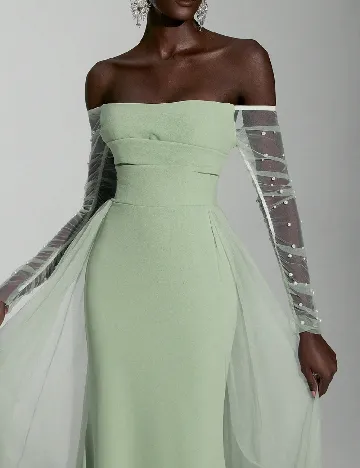 Rochie lunga SHEIN, verde
