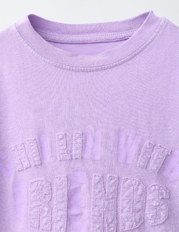 Tricou Zara, mov