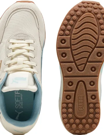 Adidasi Puma, alb/bleu