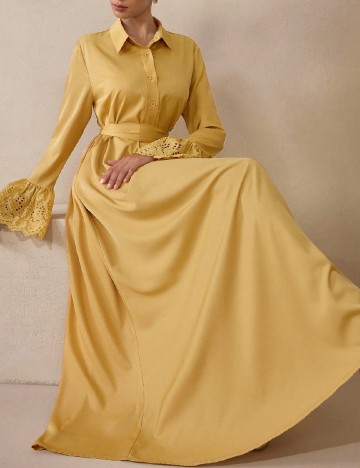 Rochie lunga SHEIN, galben