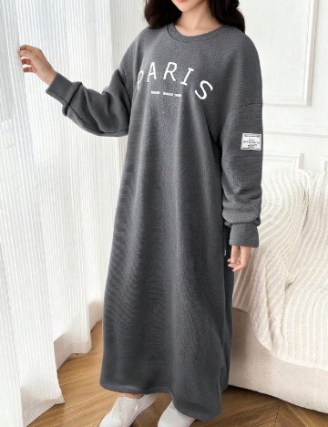 Rochie Shein Kids, gri