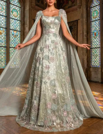 Rochie lunga SHEIN, verde