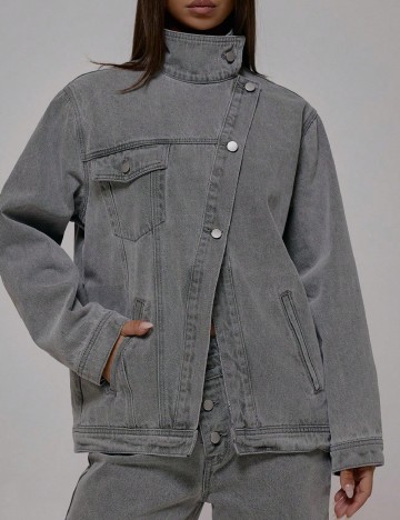 Jacheta Oversize Musera, gri
