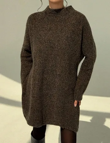 Rochie scurta SHEIN, maro