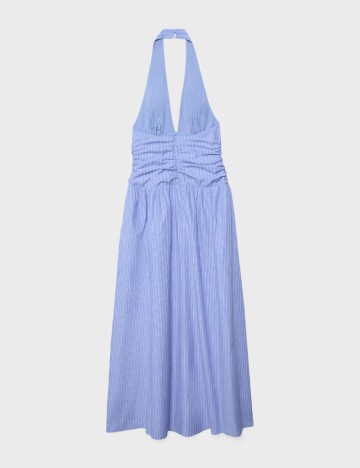 Rochie lunga Stradivarius, albastru