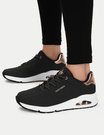 Adidasi SKECHERS, negru