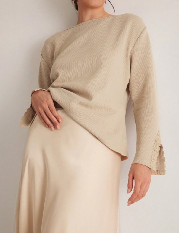Bluza SHEIN CURVE, crem