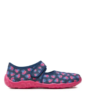 Pantofi Superfit, bleumarin/roz