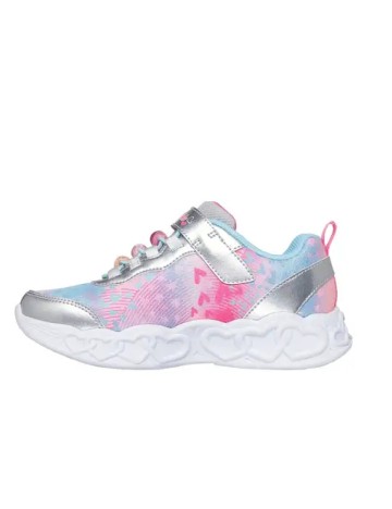 Adidasi cu luminite SKECHERS, mix culori