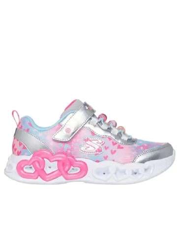 Adidasi cu luminite SKECHERS, mix culori