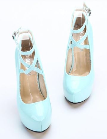 Pantofi Ochenta, bleu